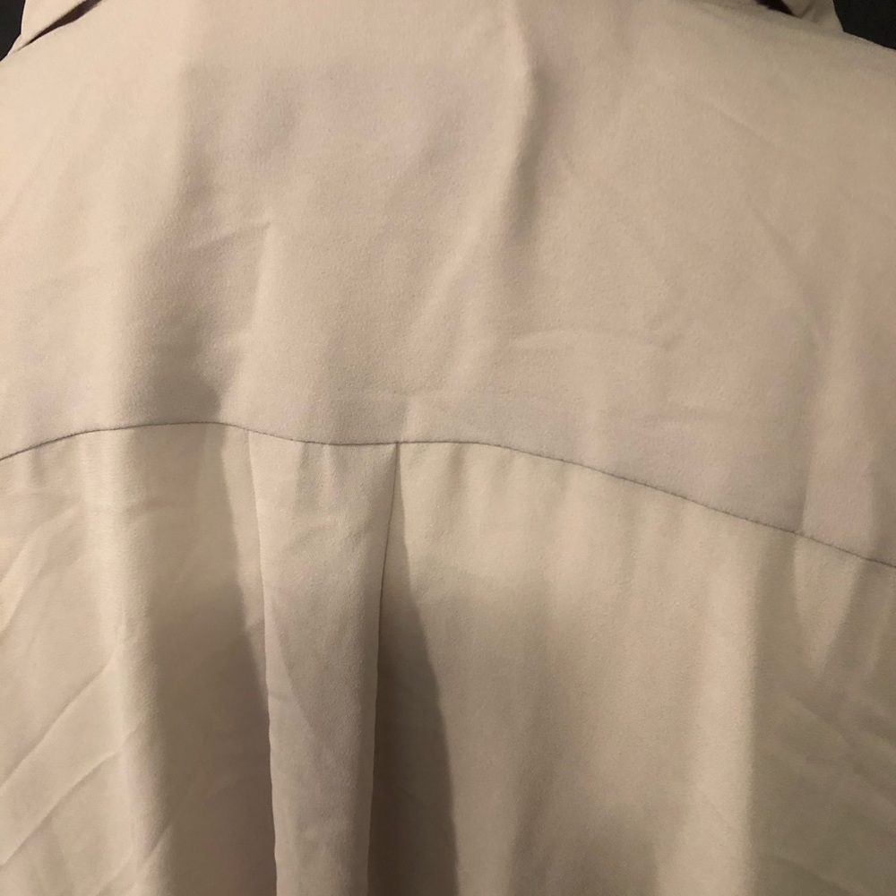 Euc Loft Button Down Utility Blouse - image 2